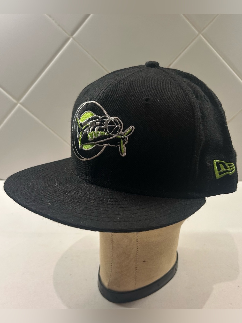 New Era 59Fifty Houston Aeros Fitted Men’s Wool Hat Size 7.5 AHL Hockey